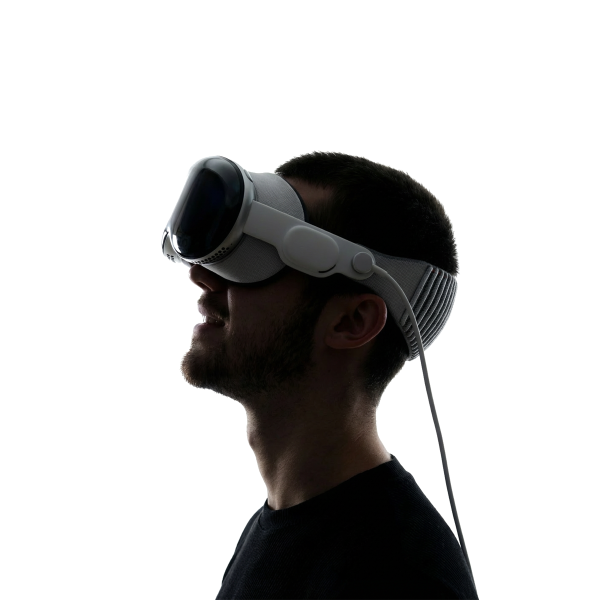 Davide Zaninello con Apple Vision Pro