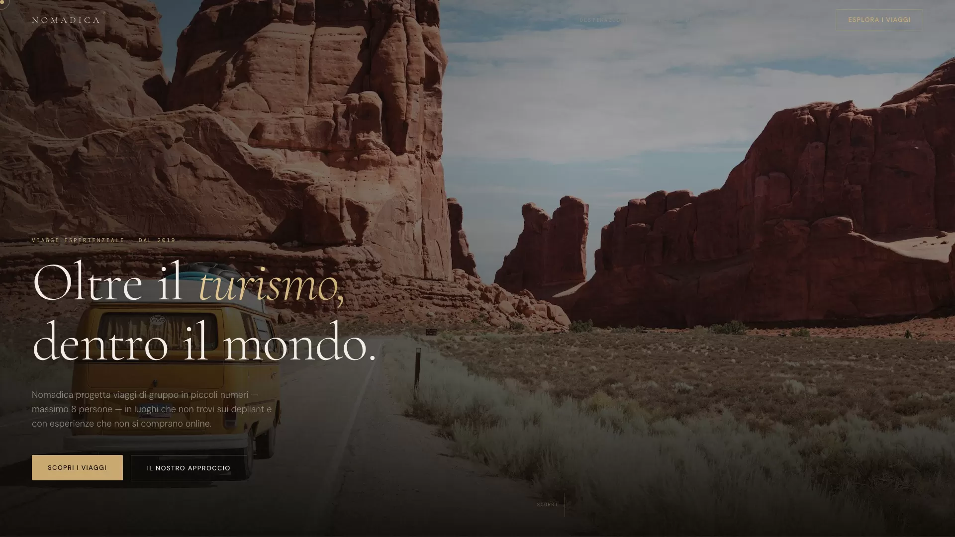 Anteprima del progetto Nomadica